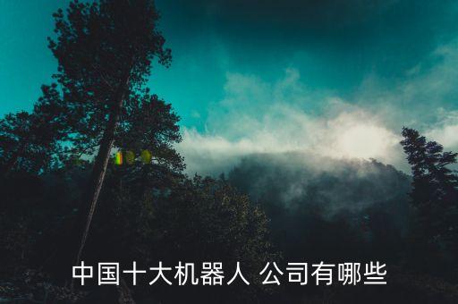 做自動化機(jī)構(gòu)的公司有哪些