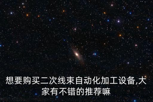 想要購(gòu)買二次線束自動(dòng)化加工設(shè)備,大家有不錯(cuò)的推薦嘛