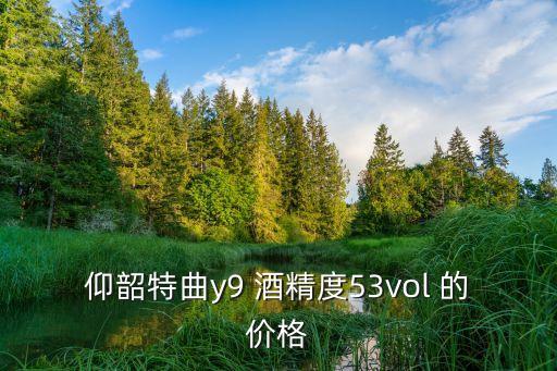 仰韶特曲y9 酒精度53vol 的價(jià)格