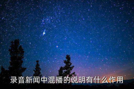 混播，詞語混播是什么意思