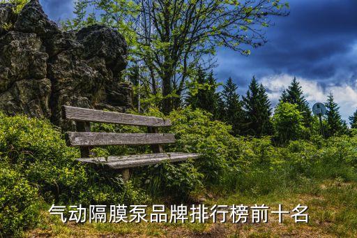 氣動(dòng)隔膜泵品牌排行榜前十名
