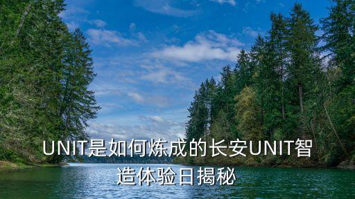 UNIT是如何煉成的長(zhǎng)安UNIT智造體驗(yàn)日揭秘