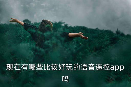 現(xiàn)在有哪些比較好玩的語(yǔ)音遙控app嗎