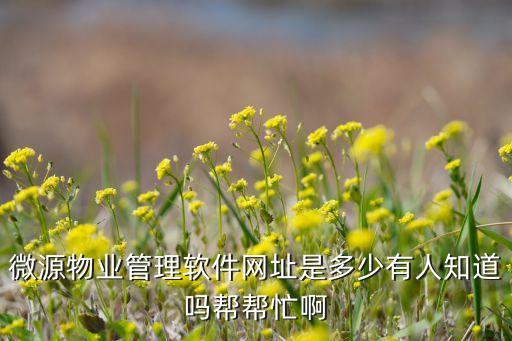 微源，微源軟件有人聽過嗎