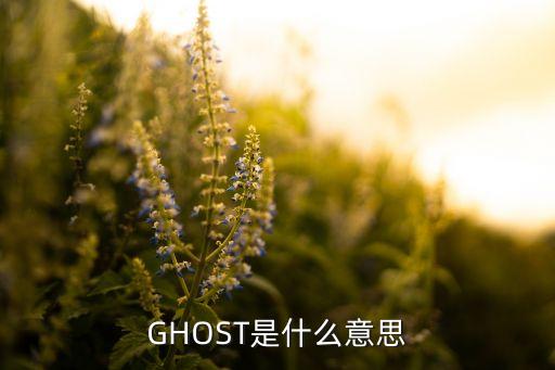 GHOST是什么意思