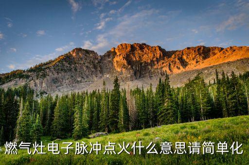 脈沖點(diǎn)火，燃?xì)庠铍娮用}沖點(diǎn)火什么意思請(qǐng)簡(jiǎn)單化