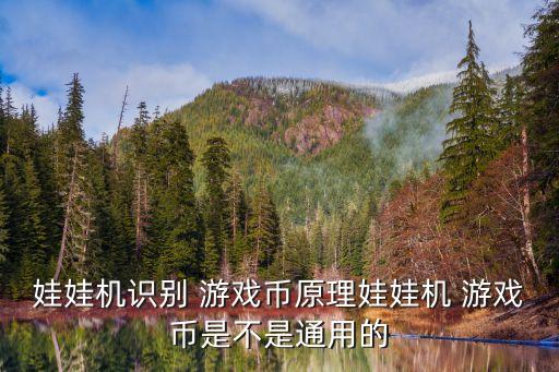 娃娃機(jī)識別 游戲幣原理娃娃機(jī) 游戲幣是不是通用的