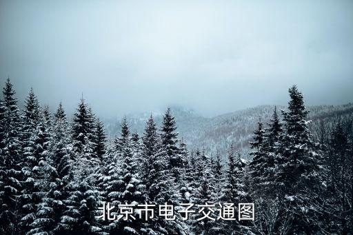 北京市電子交通圖