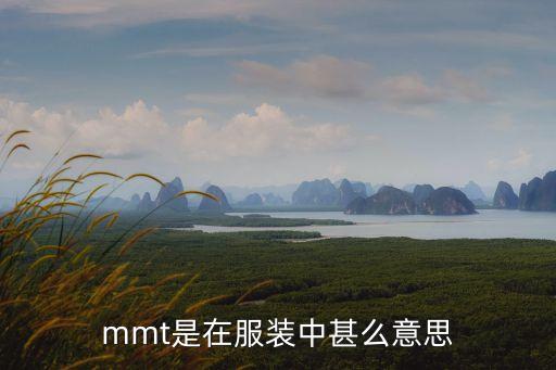 mmt是在服裝中甚么意思