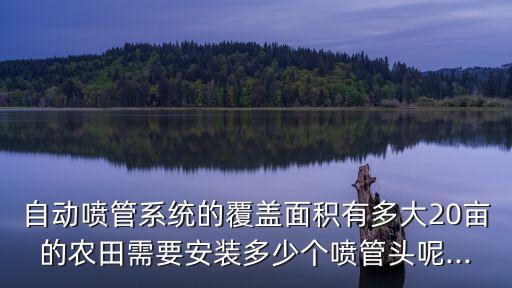 自動(dòng)噴管系統(tǒng)的覆蓋面積有多大20畝的農(nóng)田需要安裝多少個(gè)噴管頭呢...