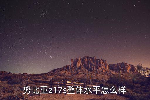 努比亞z17s，努比亞z17s怎么樣
