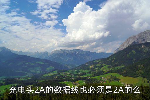 充電頭2A的數(shù)據(jù)線也必須是2A的么