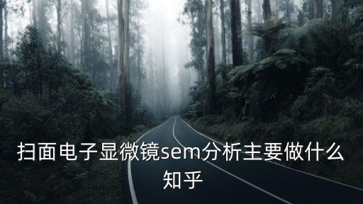 sem電子顯微鏡，sem xem分別是什么意思