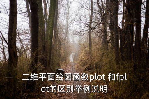 二維平面繪圖函數(shù)plot 和fplot的區(qū)別舉例說(shuō)明