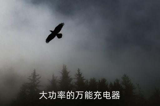 大功率的萬能充電器