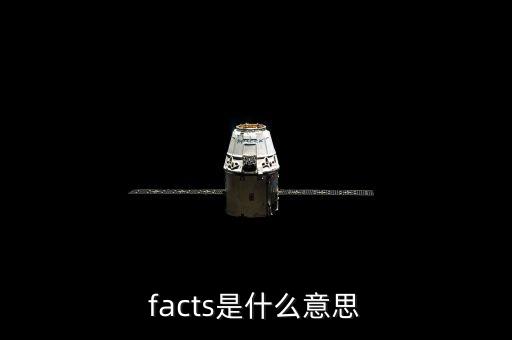facts，facts是什么意思