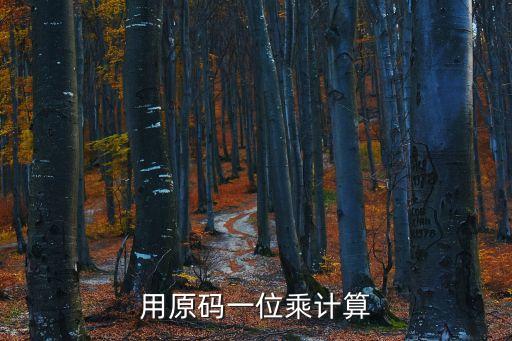 用原碼一位乘計算