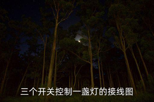 三個開關(guān)控制一盞燈的接線圖