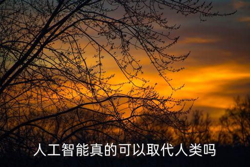 人工智能真的可以取代人類(lèi)嗎