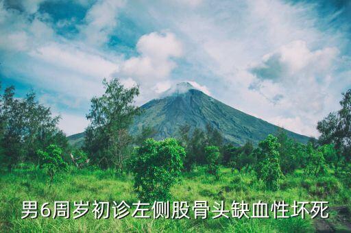 男6周歲初診左側(cè)股骨頭缺血性壞死