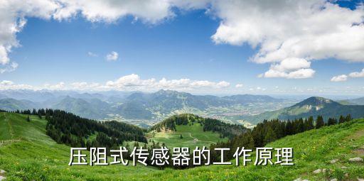 壓阻式傳感器，壓阻式傳感器主要有哪幾種