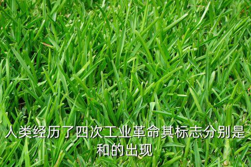 四次工業(yè)革命，人類經(jīng)歷了四次工業(yè)革命其標(biāo)志分別是和的出現(xiàn)