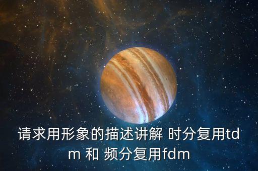 請求用形象的描述講解 時分復(fù)用tdm 和 頻分復(fù)用fdm