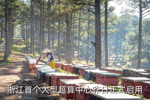浙江首個大型超算中心昨日正式啟用