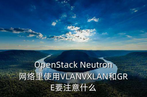 OpenStack Neutron網(wǎng)絡(luò)里使用VLANVXLAN和GRE要注意什么