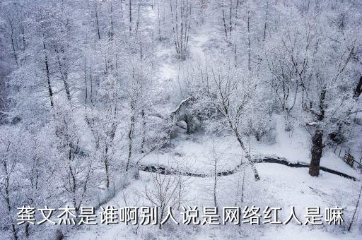 龔文杰是誰啊別人說是網(wǎng)絡(luò)紅人是嘛