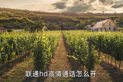 聯(lián)通hd高清通話怎么開