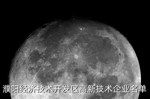 濮陽(yáng)經(jīng)濟(jì)技術(shù)開發(fā)區(qū)高新技術(shù)企業(yè)名單
