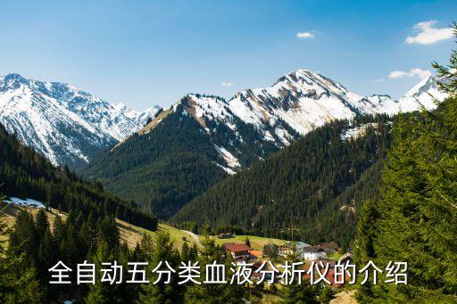 全自動(dòng)五分類血液分析儀的介紹