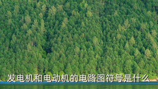 電動(dòng)機(jī)符號(hào)，發(fā)電機(jī)和電動(dòng)機(jī)的電路圖符號(hào)是什么