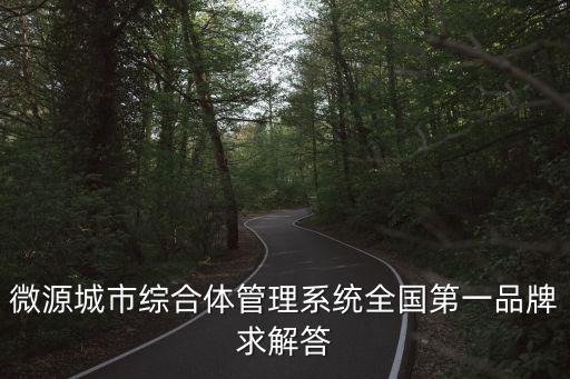 微源城市綜合體管理系統(tǒng)全國第一品牌求解答