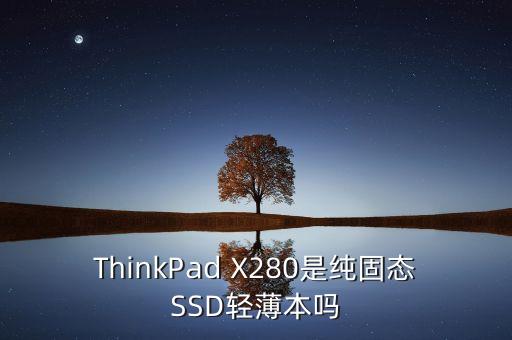 ThinkPad X280是純固態(tài)SSD輕薄本嗎