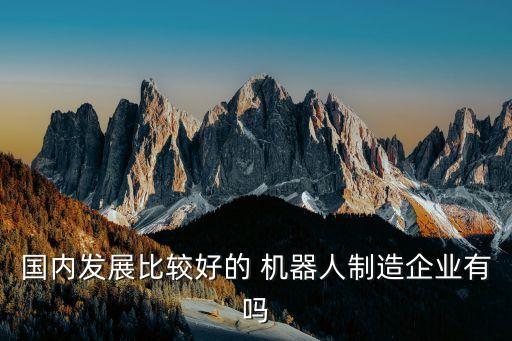 機器人自動化公司哪里用得最多,附近的機器人自動化公司
