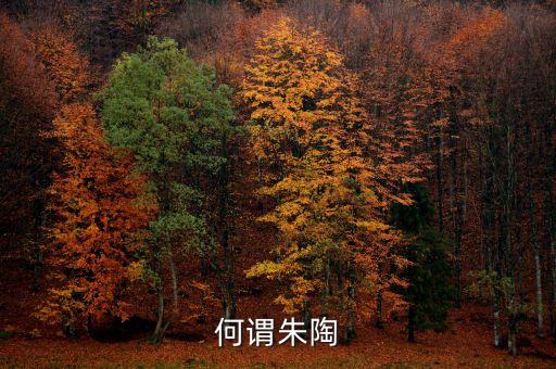 何謂朱陶
