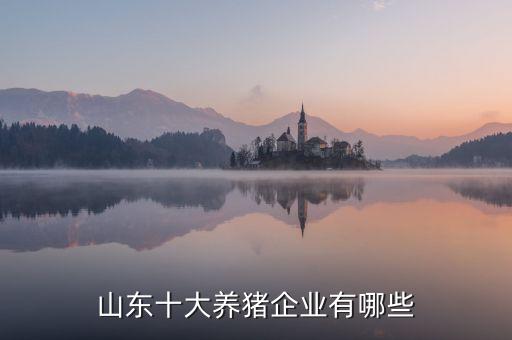 山東十大養(yǎng)豬企業(yè)有哪些