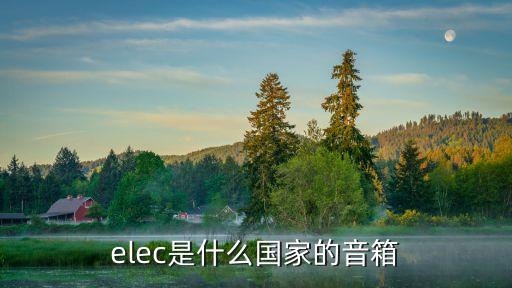 elec，elec是什么國(guó)家的音箱