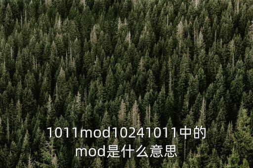 modulo，英語(yǔ)moduro是什么意思