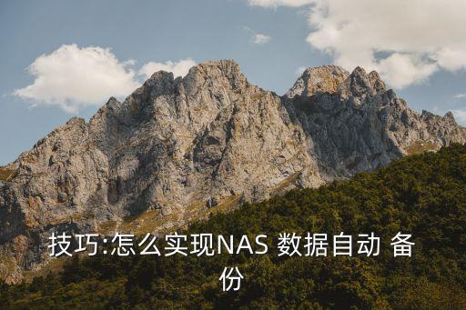 技巧:怎么實(shí)現(xiàn)NAS 數(shù)據(jù)自動(dòng) 備份