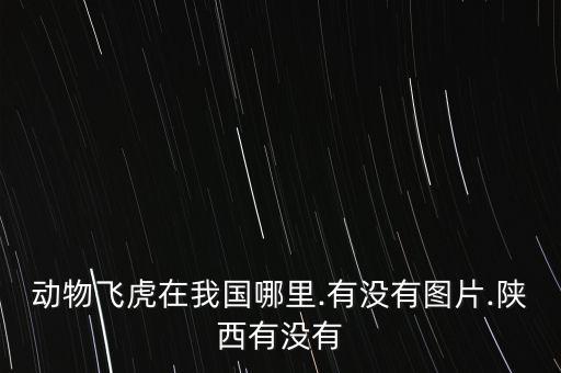 動物飛虎在我國哪里.有沒有圖片.陜西有沒有