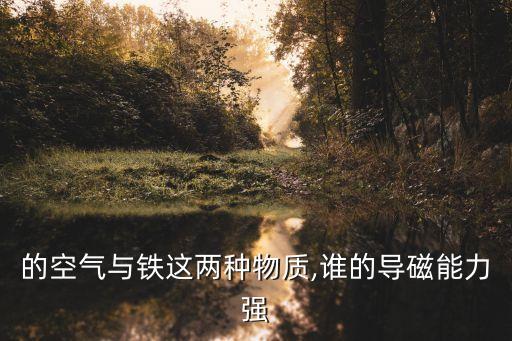 的空氣與鐵這兩種物質(zhì),誰(shuí)的導(dǎo)磁能力強(qiáng)