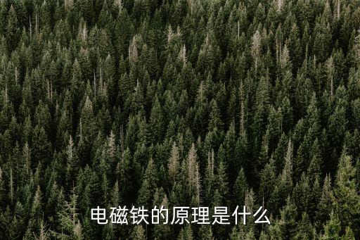 電磁鐵的原理是什么