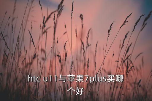 htc u11與蘋果7plus買哪個(gè)好