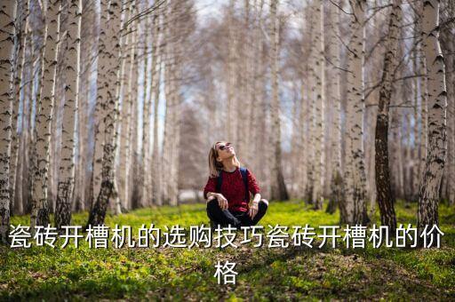瓷磚開槽機(jī)的選購(gòu)技巧瓷磚開槽機(jī)的價(jià)格