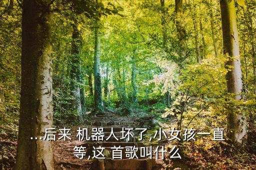 ...后來 機(jī)器人壞了,小女孩一直等,這 首歌叫什么