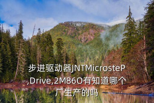 步進驅(qū)動器JNTMicrosteP,Drive,2M86O有知道哪個廠生產(chǎn)的嗎