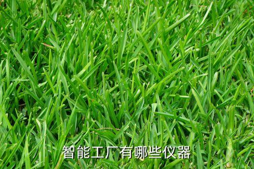 智能工廠有哪些儀器